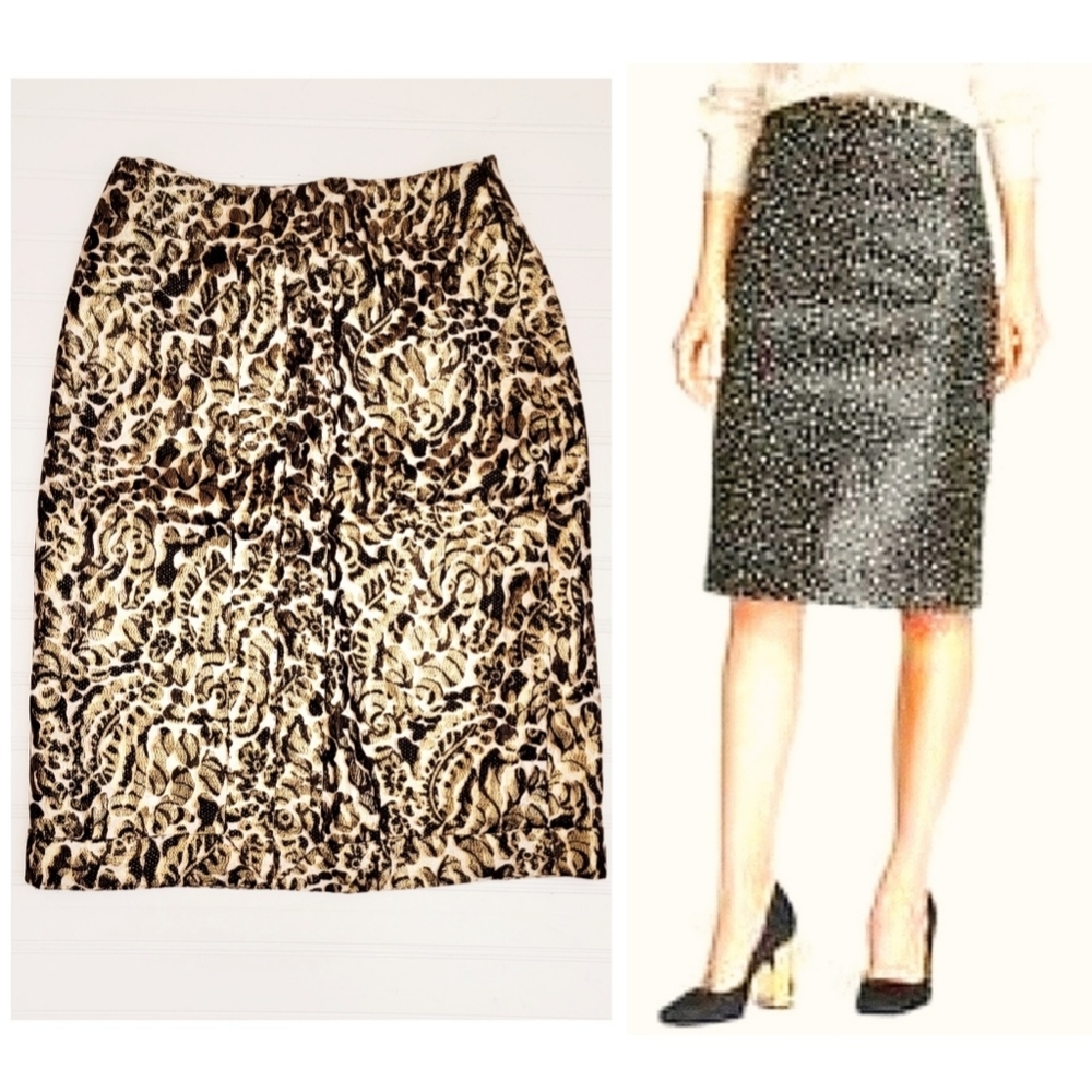 Tory Burch | Leopard Print| Pencil Skirt